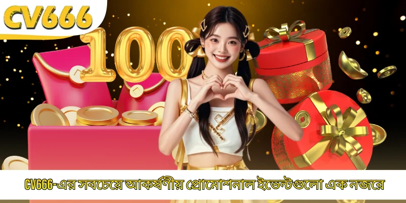 CV666-এর সবচেয়ে আকর্ষণীয় প্রোমোশনাল ইভেন্টগুলো এক নজরে