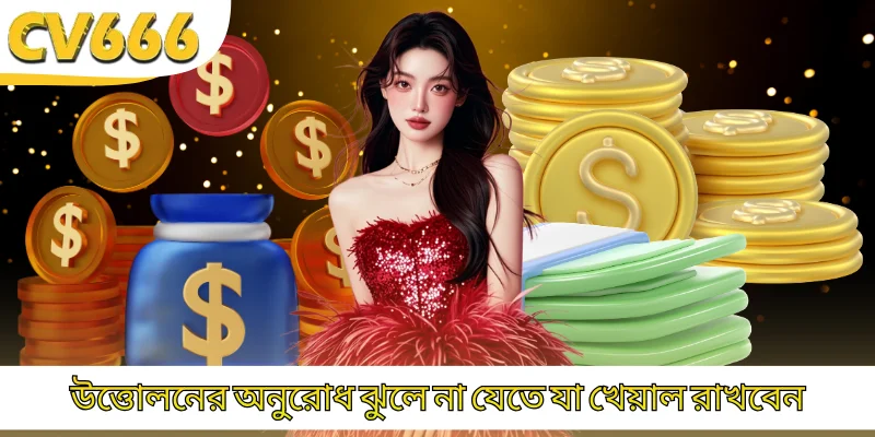 উত্তোলনের অনুরোধ ঝুলে না যেতে যা খেয়াল রাখবেন